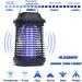 2-in-1 Bug Zapper: High-Powered Waterproof Mosquito Killer - 4200V Electronic Lamp for Home & Garden - Buy Online on SooperMarket.com