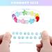 Hicarer 20 Pieces Girl Beaded Bracelets Cute Rainbow Bead Bracelets Colorful Bracelets Princess Bracelets Stretchy Bead Bracelets for Prince Birthday Present (Elegant Style) - Buy Online on SooperMarket.com