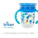 Nuby 360 Edge 2 Stage Drinking Rim Cup 8 Oz Robot Blue | Removable Handles & Hygienic Cover | 12M+ - 80815 - Buy Online on SooperMarket.com