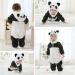 Doladola Baby Panda Hooded Romper | Toddler's Animal Onesie Jumpsuit 18-24 Months - Buy Online on SooperMarket.com