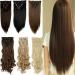 20pcs Weft Clips for Hair Extensions - Black Wig Clips | Durable & Secure Hair Accessories - Buy Online on SooperMarket.com