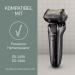 Buy Panasonic WES9040Y1361 Replacement Blades & Shear Film - Compatible with ES-LV9U & ES-LV6U | 5-Blade System Waterproof Japanese Stainless Steel - Buy Online on SooperMarket.com