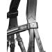 WALDHAUSEN X-Line Standard Bridle Canc n - Black Stainless Steel for Thoroughbreds & Cobs | International Shipping Available - Buy Online on SooperMarket.com