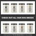 220g Soy Wax Jug Candle with Vanilla Jasmine & Sugared Almond - Dog Candles Gift by Makester - Buy Online on SooperMarket.com