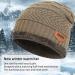 Aisprts Kids Winter Beanie Hat and Scarf Set - Knitted Thermal Fleece Lining - Khaki - Buy Online on SooperMarket.com