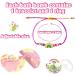 Organic Bubble Kids Bath Bombs with Surprises - Set of 6 | Safe & Natural Gifts for Girls 4-9 Years Old | Includes Bracelets and Rings Toys | Easter Basket Stuffers - Buy Online on SooperMarket.com