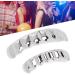 Hip Hop Teeth Halloween Hip Hop Teeth Convenient for Halloween Party for Hip Hop Fashion Shows(Silver) - Buy Online on SooperMarket.com