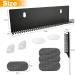EHDIS Hair Extension Holder Kit including Bangs Hair Pad and Comb Hair Wig Storage U Shape Wall hung Type Hair Color Style Display Holder Stainless steel with holes Black - Buy Online on SooperMarket.com