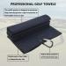 LUSTEMBER 3 Pack Large Size Golf Towels - Premium Microfiber Fabric - Heavy Duty Carabiner Clip - Tri-Fold Waffle Pattern - 16 x 24 - Remove Sand, Mud, Grass, and Dirt - Buy Online on SooperMarket.com