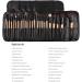 Cadrim 24pcs Professional Makeup Brush Set - Natural Hair Synthetic, Wood Handle - Foundation, Powder, Blush, Eyeshadow, Concealers - Yellow - Buy Online on SooperMarket.com