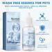 Wash Free Essence for Pets - 20ml Natural Leave-in Conditioner for Cats Dogs Cat Dog Detangling Spray Tangle Remover Leave in Conditioner for Pets Detangler Safe and Effective (1PC) - Buy Online on SooperMarket.com