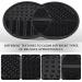 Norate Makeup Brush Cleaner Set - Silicone Cleaning Mat & Cleanser for Brushes and Tools | Stocking Stuffers for Women - Black - Buy Online on SooperMarket.com