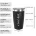 Coldest 20 oz Stainless Steel Vacuum Insulated Tumbler with Sliding Lid - Fusion Blue - Buy Online on SooperMarket.com