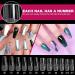 AORAEM 240pcs Acrylic False Nail Tips - Square & Coffin Shapes for DIY Nail Salon - Buy Online on SooperMarket.com