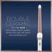 Conair Double Ceramic 1 1/4 to 3/4-inch Curling Wand for Beachy Waves - Buy Online on SooperMarket.com