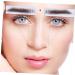 PLAFOPE 4pcs Eyebrow Stickers Eyebrow Transfer Sticker Black Stickers Eyebrow Stencils 4d Shaper Transport 21x15cm Brown - Buy Online on SooperMarket.com