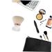 Premium White Powder Brush for Women - Mushroom Head Makeup Tool | Loose Powder Brush | Soft Artificial Fiber - Buy Online on SooperMarket.com