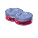Morfose Hair Gel Wax (175 ml (2-pack) Ultra Aqua) 175 ml (2-pack) Ultra Aqua Red