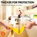 VGO Reusable Gloves for Kitchen & Cleaning | Long Arm XL 3-Pack | Durable & Multifuntional Household Gloves - Buy Online on SooperMarket.com