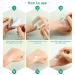 100pcs Self Adhesive Makeup Hand Palette - Waterproof PU Film Stickers for Clean Application | Prevent Dirt Spread - Buy Online on SooperMarket.com