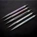 Premium Nail Art Brush Set - 5 Dual Lace Tools for Marble Effect & Glitter Rhinestones | Perfect for Painting Miniature Models & Dotting - International Shipping Available - Buy Online on SooperMarket.com