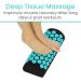 Almencla Neck - Acupressure Mat and Pillow Set - Relieves Stress Back Neck Blue - Buy Online on SooperMarket.com
