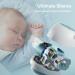Kissbobo Revolutionary Electric Milk Pump - Portable 4 Modes & 12 Steps Optimal Comfort 21mm/24mm - Buy Now in White & Pink - Buy Online on SooperMarket.com