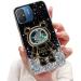 Tivenfezk Nadoli for Xiaomi Redmi 12c Treibsand B r astronaut Hidden Stand Shell caricature glitter astronaut stand soft silicone bling cell phone case transparent protective cover xiaomi redmi 12c black