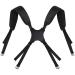 Quick Side Release Plastic Buckle Golf Bag Shoulder Straps Black