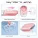 Geisofu USB Mini Portable Bladeless Fan for Eyelash Extension - Rechargeable & Electric (Light Pink) - Buy Online on SooperMarket.com