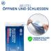 Medical IIR Standard EN14683 Certified 3-Layer Disposable Face Masks - Blue 50 Pack | BFE 98% Oral & Surgical Protection - Buy Online on SooperMarket.com