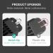 Wahl Hair Clipper Guards Set 1.25-2.5 inch, 6pcs Blue - Compatible with Most Full Size Trimmers - Metal Clip Included - Buy Online on SooperMarket.com
