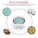 Mini Wax Sail | Small Wax Warmer for Hair Removal | Transparent Lid Wax Heater for Body Spa Salon (EU Connector) - Buy Online on SooperMarket.com
