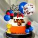 UFROMSKY 28pcs Video Game Cake Topper Headset Cake Topper Game Console Controller Cake Topper with Colorful Balls Trophy balloons for Video Game Themed Party Boys Teens Birthday Party - Buy Online on SooperMarket.com