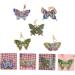 Anneome 5pcs Key Chain Keychain for Kids Handbag Hanging Decor Diy Diamonds Pendants Blush 5d Self Made - Buy Online on SooperMarket.com