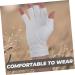 OSALADI 1 Pair Uv Gloves Womens Gloves Nail Lamp Light Nail Gel Uv Hand Protection Gloves for Nails Uv Manicure Gloves Summer Beach Gloves Professional Protection Fingerless Gloves Shield 19.5x8cm White - Buy Online on SooperMarket.com
