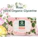 Organic Harvest Gentle Cleansing Rose Bathing Bar For Skin Moisturisation Ideal For All Skin Types 100% American Certified Organic Paraben & Sulphate Free 125gm - Buy Online on SooperMarket.com