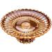 Kitchen Countertop Fruit Rack Fruit Basket Crystal Glass Fruit Bowl Decorative Centrepiece Fruit Basket Fruit Serving Bowls for Fruits Bread Vegetable Snacks Storage Fruit Trays for Party (Color : Onecolor