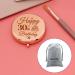 Happy 30th Birthday For Women Pocket Makeup Mirror 30 Years Old Gifts For Mom Wife Aunt Sister Friend Rose Gold Travel Makeup Mirror 30th Birthday Gift Gifts For Girls Coworker Travel Compact Mirror - Buy Online on SooperMarket.com