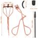 WLLHYF Eyelash Curler Kit with 10 Silicone Refill Pads and Mascara Brush - Universal Lash Curler Makeup Tool for Women - Buy Online on SooperMarket.com