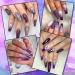 MIZHSE Poly Nail Gel Purple Temperature Color Changing Extension Builder Gel - Professional Nail Thickening Tool for Beginners (MS-Purple) - Buy Online on SooperMarket.com