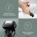 Buy Panasonic Series 900 ES-LV6U Premium Wet & Dry Razor for Men | 5-Blade Shearing Head Linear Motor Beard Sensor | Matte Black - International Shipping Available - Buy Online on SooperMarket.com