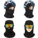Windproof Fleece Balaclava Ski Mask | Cold Weather Face Cover | Motorcycle Hood Warmer | Winter Sports Cap - Black - Buy Online on SooperMarket.com