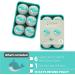Organic Wool Dryer Balls - New Dolphin Design | Reusable Laundry Felt Balls with Crafting Box | Reduce Drying Time & Wrinkles - Style-3 - Buy Online on SooperMarket.com