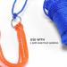 SF Poly Crab Line Floating Blue/Yellow 1/4 Dia 100FT - Saltwater Crab Trap Line - Blue (1 Pack) - Buy Online on SooperMarket.com