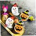OFFSCH 50pcs Halloween Candy Tag Lollipop Decoration Lollipop Card Halloween Decor Packaging Decoration Card Lollipop Packaging Card Tooth Charms Message Card Pencil Caps Pumpkin Ghost - Buy Online on SooperMarket.com