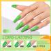 Halloween Dip Powder Nail Kit Starter Set | 6 Colors Orange Black Fine Dipping Powder with Essential Liquid | French Nail Art Manicure | No LED Nail Lamp Needed - Buy Online on SooperMarket.com