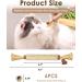 Nepfaivy Cat Toys for Indoor Cats - Silvervine Stick Cat Chew Toy 6 PCS Cat Nip Toy for Teeth Cleaning Natural Dental Catnip Sticks for Kittens - Buy Online on SooperMarket.com
