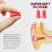 84pairs Ear Plugs for Sleeping Noise Cancelling 38dB Sound Blocking Earplugs Soft Foam Trumpet - Buy Online on SooperMarket.com
