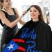 Puerto Rico Flag Hair Salon Cape | Hairdressing Gown & Barbers Apron for Stylish Haircuts - Buy Online on SooperMarket.com